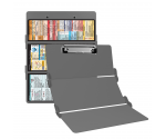 WhiteCoat Clipboard® Trifold - Silver Primary Care Edition